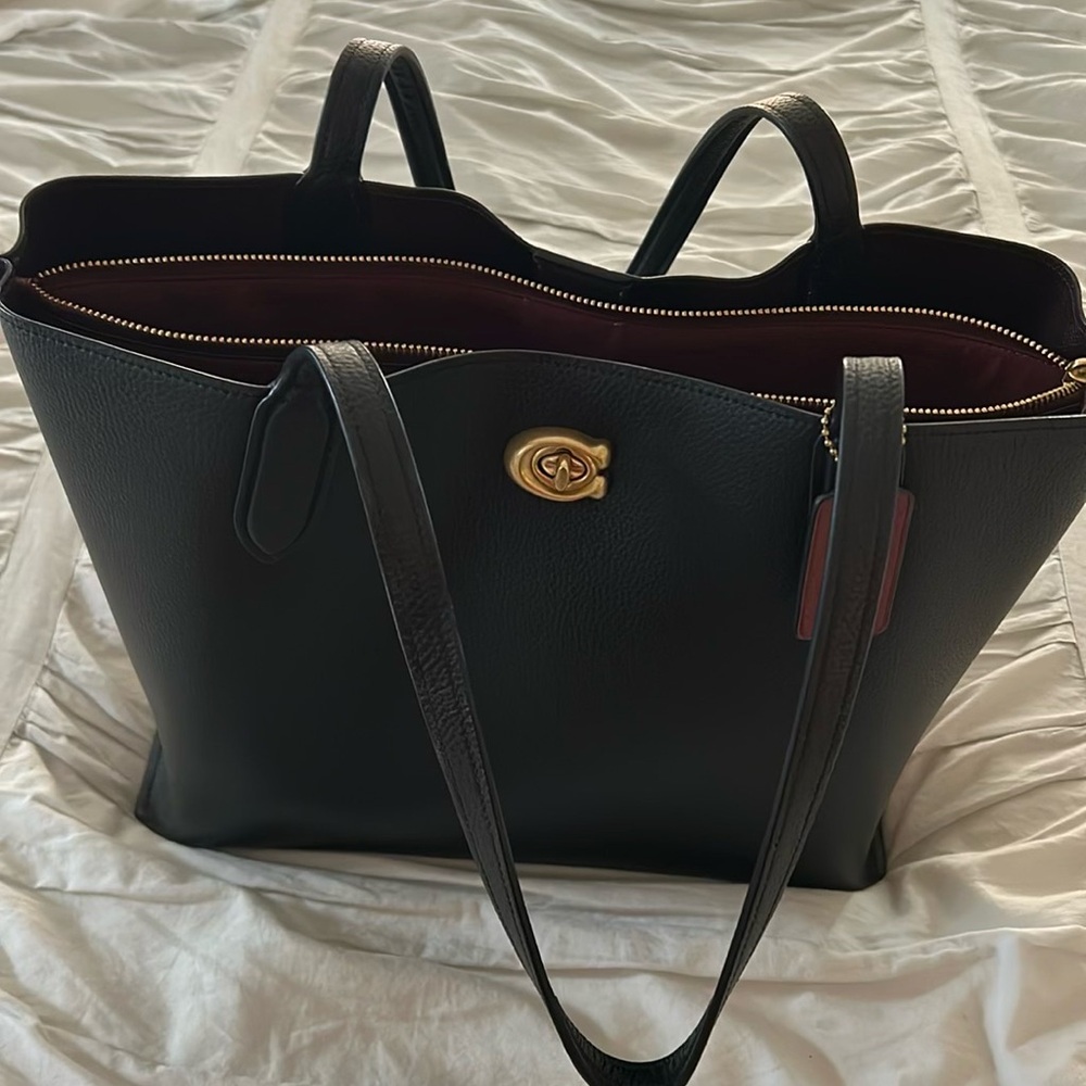 Black Large Coach Purse